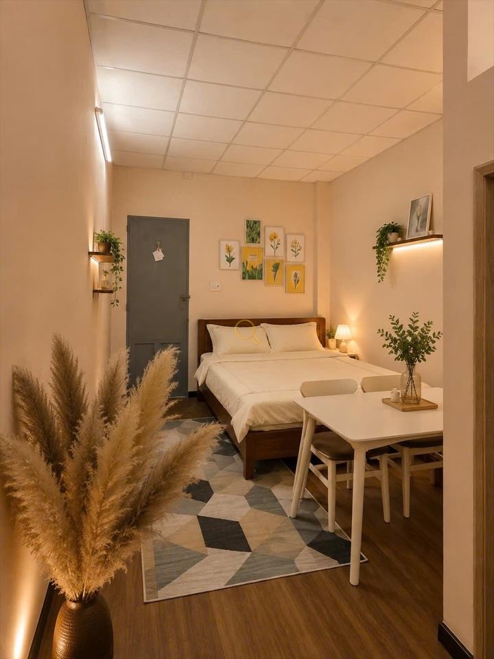 PHÒNG FULLY FURNISHED WITH WINDOW