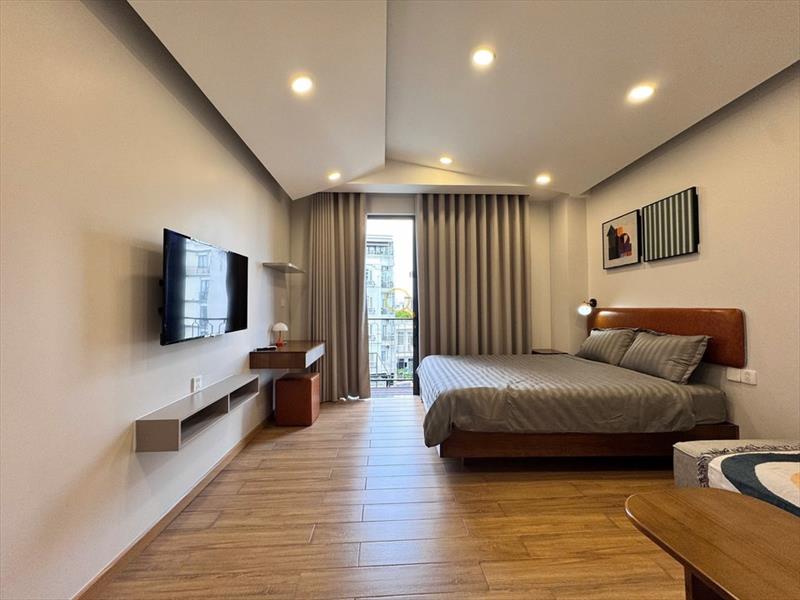 CĂN HỘ DỊCH VỤ FULL NỘI THẤT CÓ BAN CÔNG