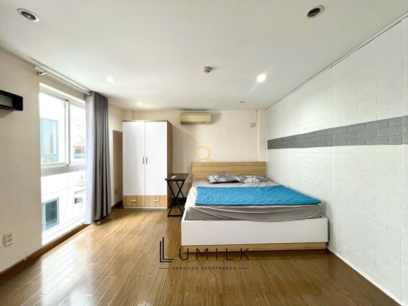 CĂN HỘ DỊCH VỤ FULL NỘI THẤT CÓ CỬA SỔ