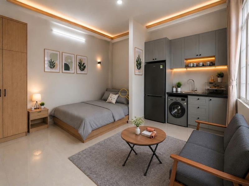 PHÒNG FULL NỘI THẤT CÓ CỬA SỔ