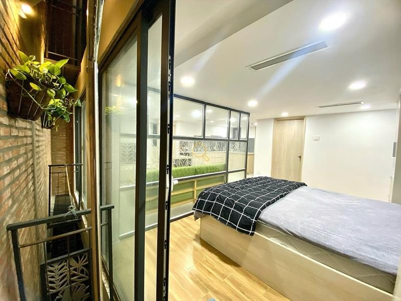 CĂN HỘ DỊCH VỤ FULL NỘI THẤT CÓ BAN CÔNG