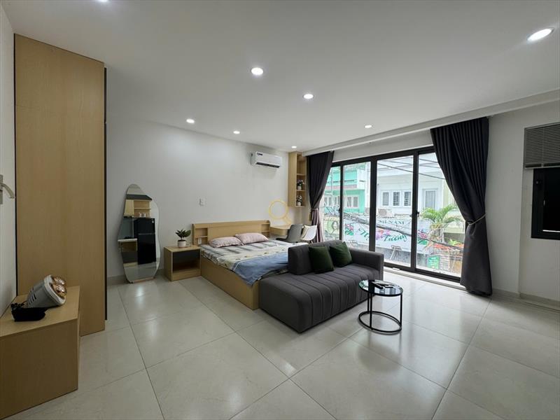 CĂN HỘ DỊCH VỤ FULL NỘI THẤT MÁY GIẶT RIÊNG CÓ CỬA SỔ