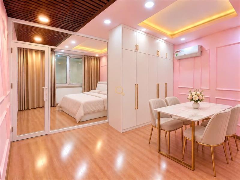CĂN HỘ DỊCH VỤ FULL NỘI THẤT MÁY GIẶT RIÊNG CÓ CỬA SỔ