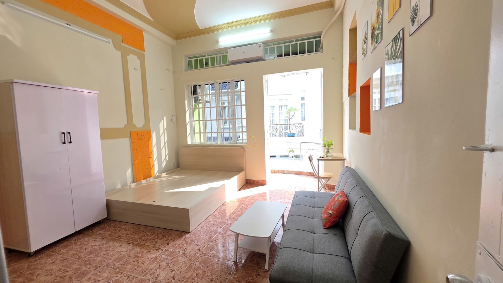 PHÒNG FULL NỘI THẤT CÓ BAN CÔNG