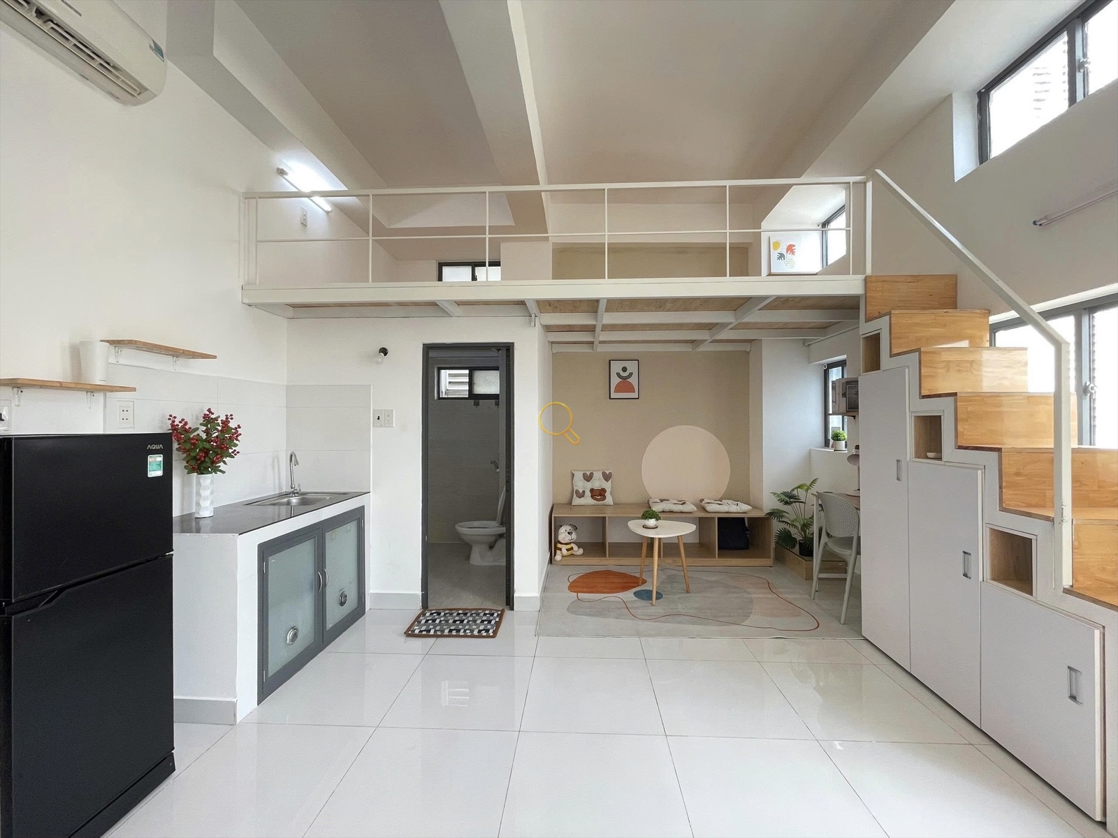 CĂN HỘ DỊCH VỤ FULL NỘI THẤT CÓ BAN CÔNG