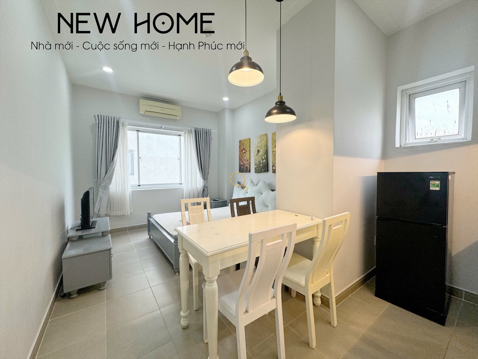 SERVICED APARTMENT FULLY FURNISHED WITH WINDOW