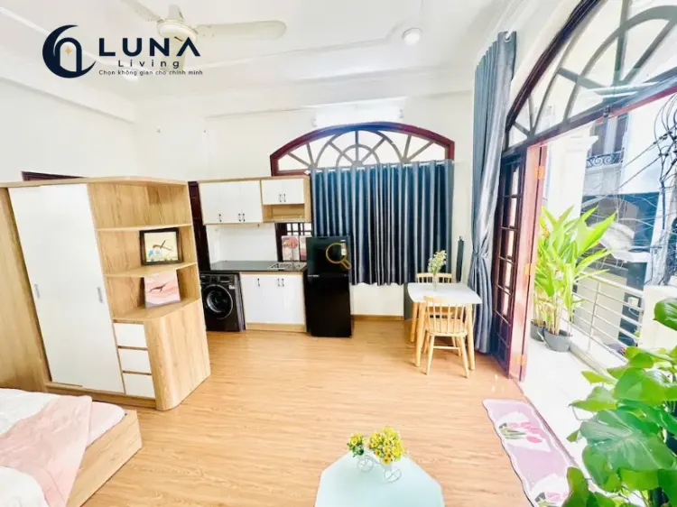PHÒNG FULL NỘI THẤT MÁY GIẶT RIÊNG CÓ BAN CÔNG