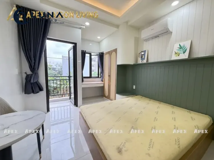 PHÒNG FULL NỘI THẤT MÁY GIẶT RIÊNG CÓ BAN CÔNG