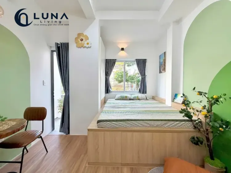 PHÒNG FULL NỘI THẤT CÓ BAN CÔNG
