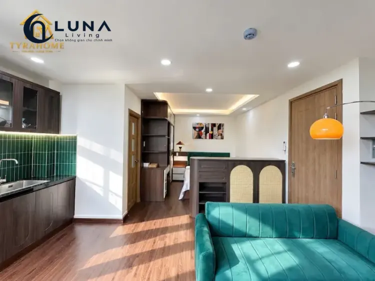 CĂN HỘ DỊCH VỤ FULL NỘI THẤT MÁY GIẶT RIÊNG CÓ BAN CÔNG
