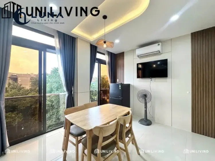 CĂN HỘ DỊCH VỤ FULL NỘI THẤT MÁY GIẶT RIÊNG CÓ CỬA SỔ