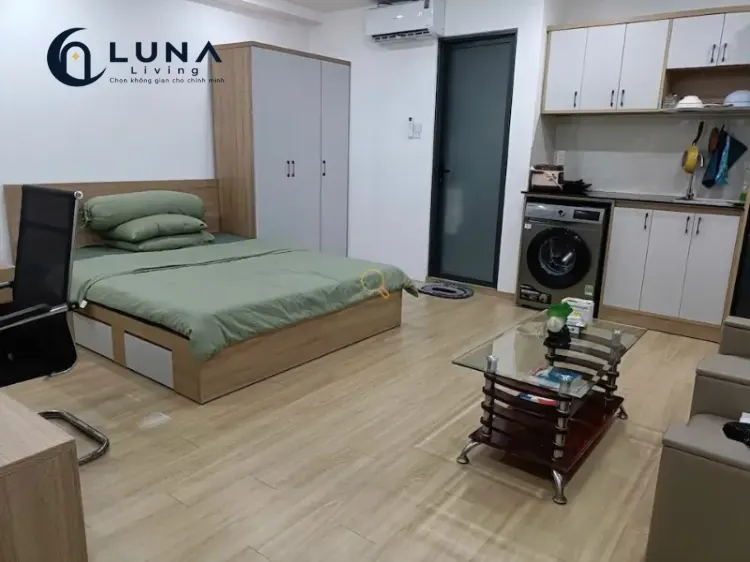 PHÒNG FULL NỘI THẤT MÁY GIẶT RIÊNG CÓ CỬA SỔ