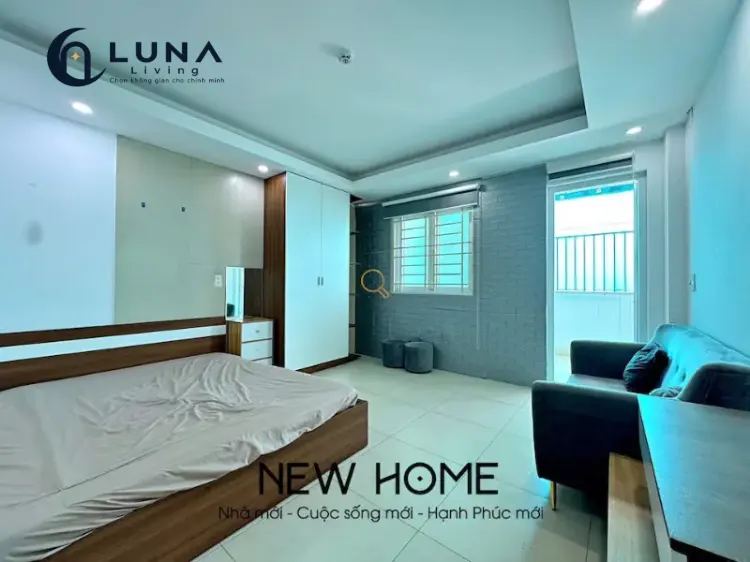 CĂN HỘ DỊCH VỤ FULL NỘI THẤT MÁY GIẶT RIÊNG CÓ CỬA SỔ