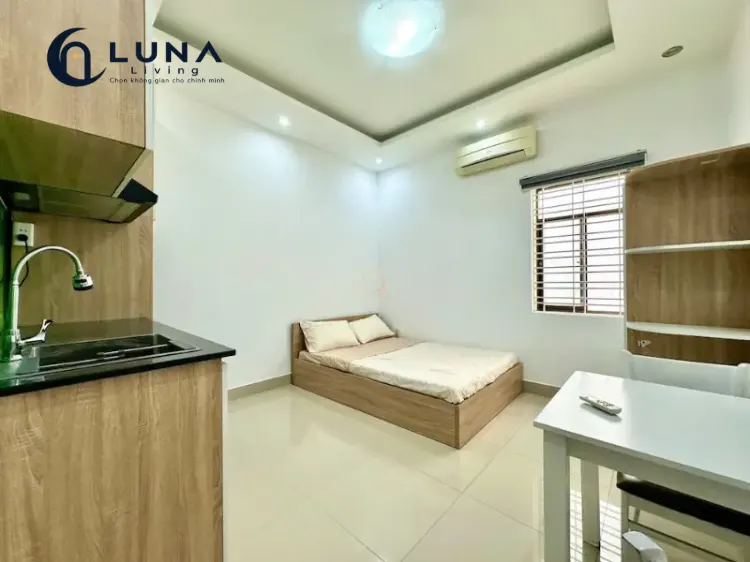 PHÒNG FULL NỘI THẤT MÁY GIẶT RIÊNG CÓ CỬA SỔ