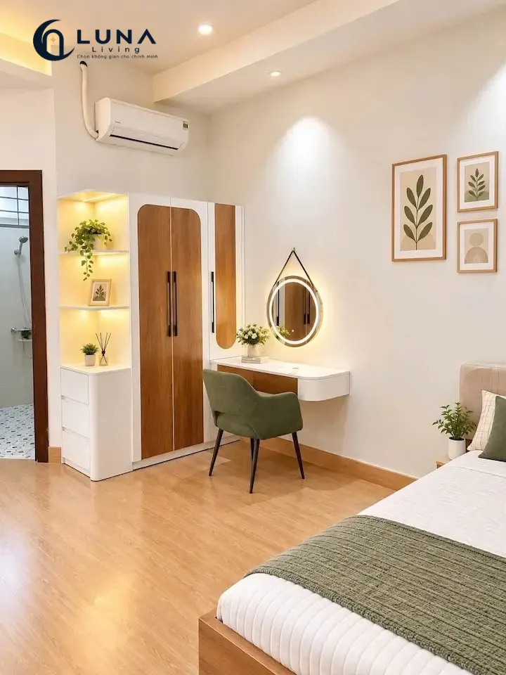 PHÒNG FULL NỘI THẤT CÓ BAN CÔNG