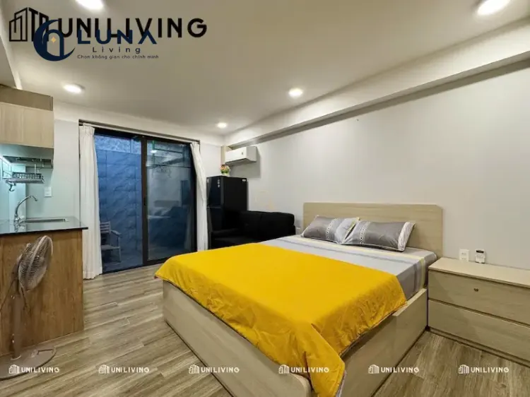 CĂN HỘ DỊCH VỤ FULL NỘI THẤT CÓ BAN CÔNG
