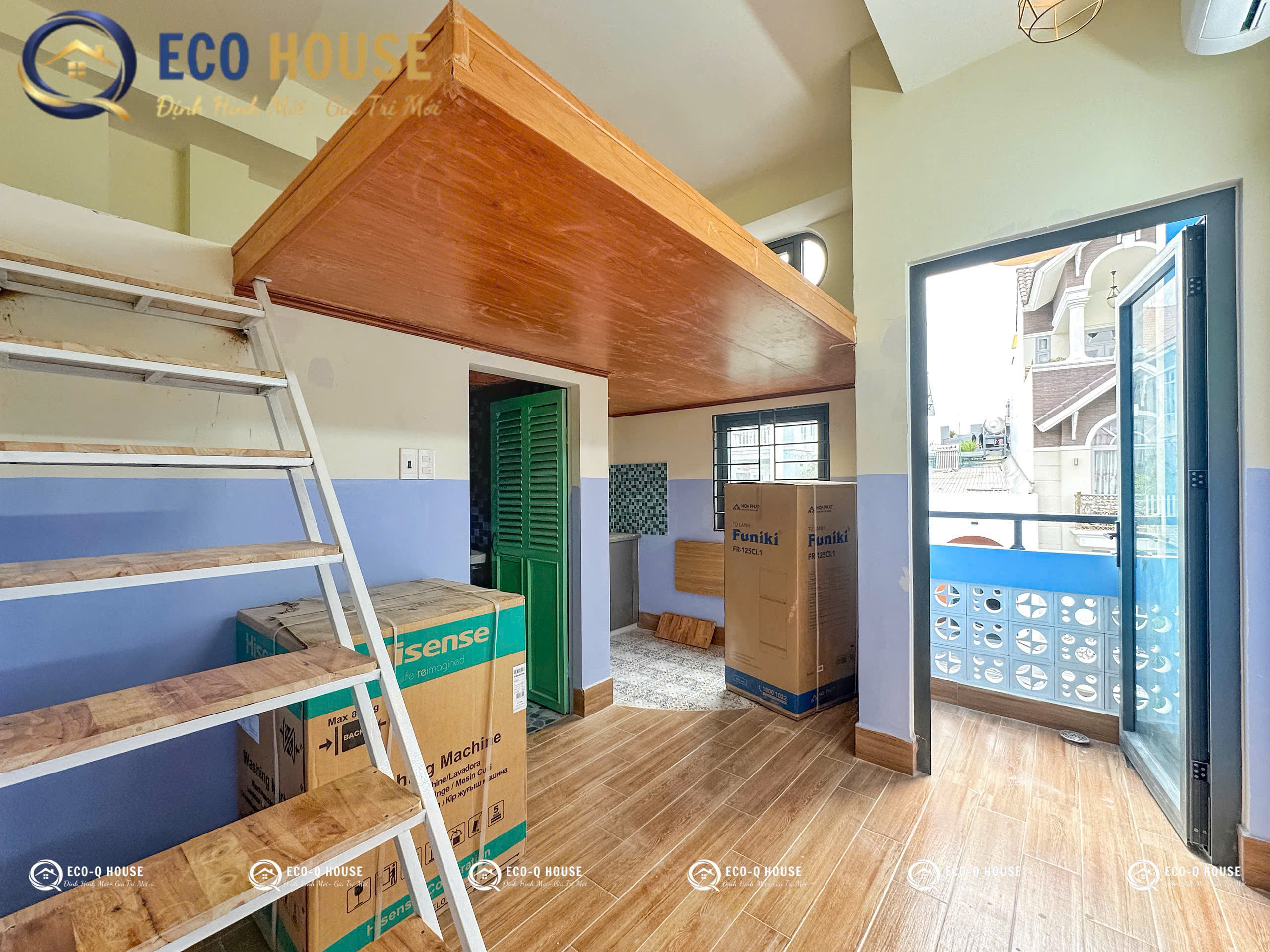 DUPLEX VIBE BIỂN FULL NỘI THẤT CÓ BAN CÔNG