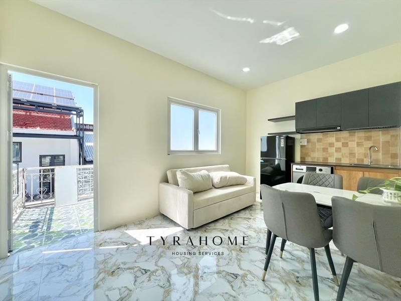 SERVICED APARTMENT FULLY FURNISHED MÁY GIẶT RIÊNG WITH BALCONY