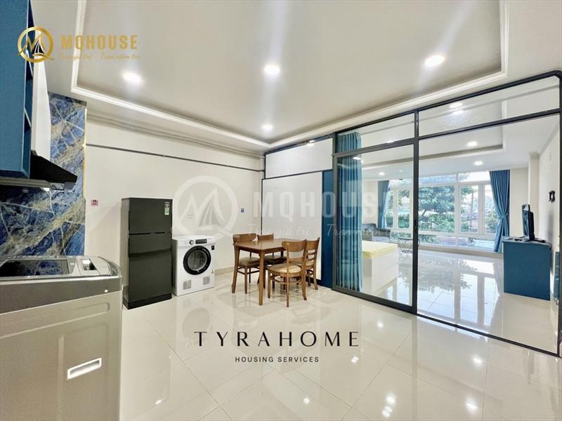 CĂN HỘ DỊCH VỤ FULL NỘI THẤT MÁY GIẶT RIÊNG CÓ CỬA SỔ